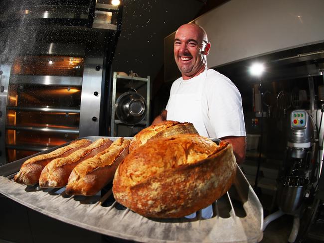 Baker Gavin Rudd will be putting his skills from Bam Bam Bakehouse and Paddock Bakery to use at the new Baked at Ancora. Photo: Jason O'Brien