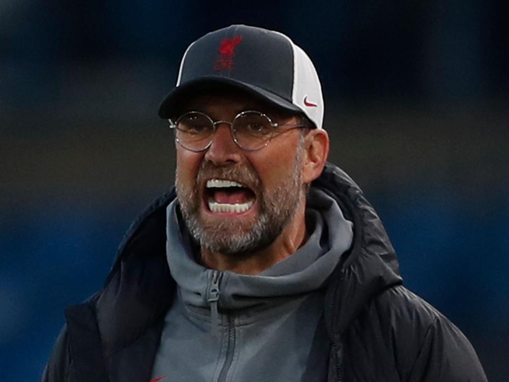 Liverpool's German manager Jurgen Klopp. (Photo by LEE SMITH / POOL / AFP)