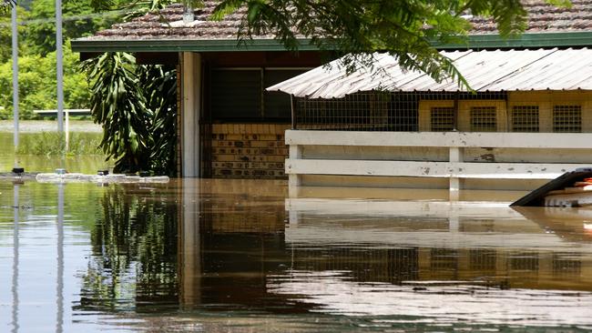 The Toowong Bowls Club suffered severe flooding during the 2011 floods. Pic: Supplied