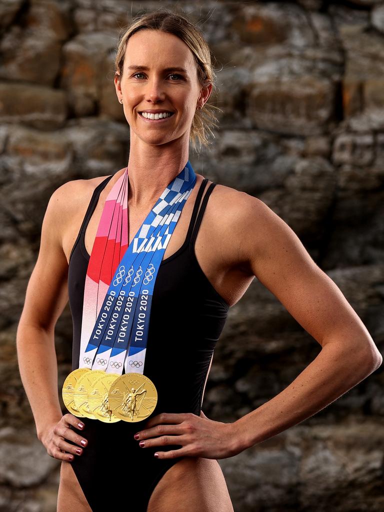 Star Australian swimmer quadruple gold medallist Emma McKeon. Picture: Brendon Thorne