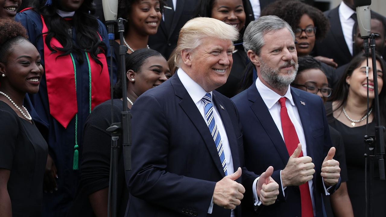 Jerry Falwell Jr wife Becki had sex with pool boy while he watched news.au — Australias leading news site photo picture