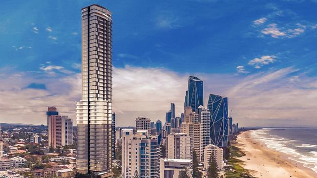 Artist impression of the Casa Beach tower. Picture: Supplied