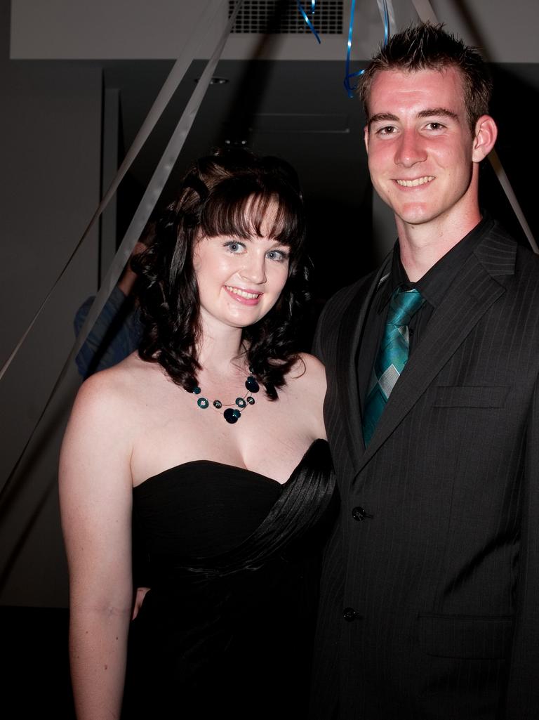 Katie Allan and Steven Miles at the 2009 Kormilda College formal. Picture: NT NEWS