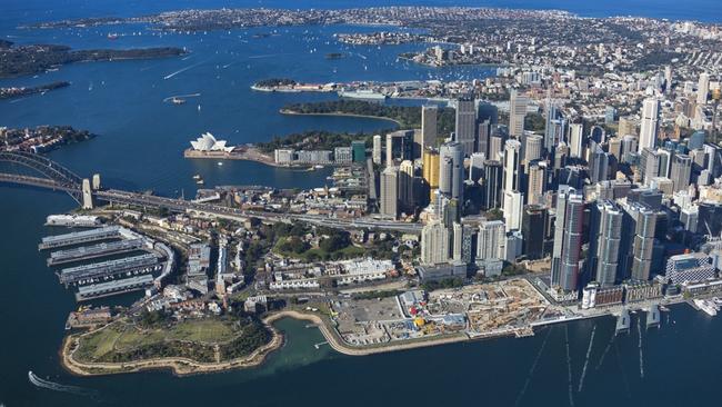 The massive redevelopment of what was once docklands and dead space was the unanimous pick by judges. Picture: Lendlease.