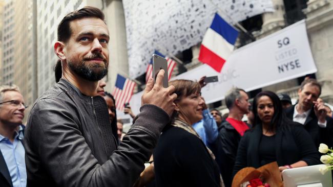 Block founder Jack Dorsey. Picture: Bloomberg