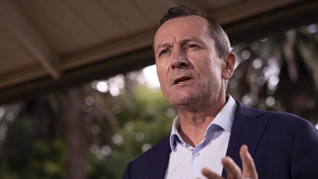 Western Australian Premier Mark McGowan. Picture: Getty Images