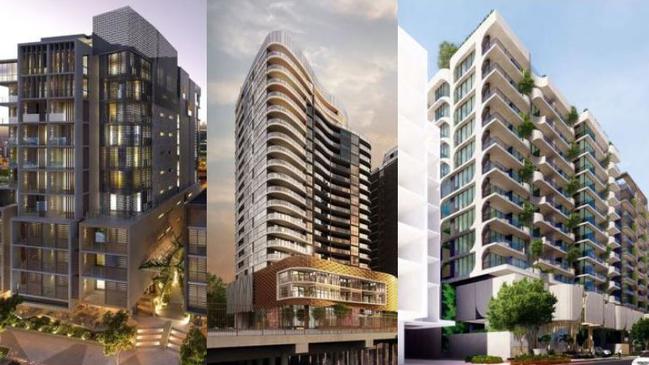 Brighton Street towers proposed for Biggera Waters, on the site of the Tricare aged care facility overlooking the Broadwater.