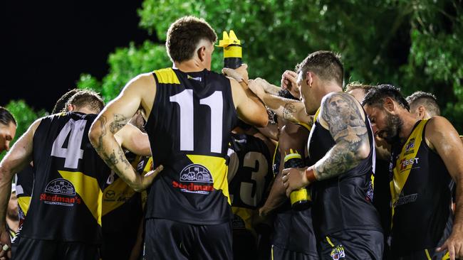 The Nightcliff Tigers in the 2024-25 NTFL season. Picture: Celina Whan / AFLNT Media