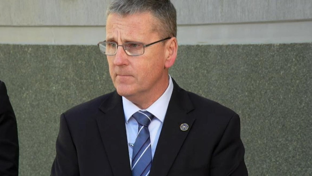 QLD Police Detective Inspector Chris Knight provided more details to the media on Friday morning regarding the death of Matthew Berry. Picture: Supplied