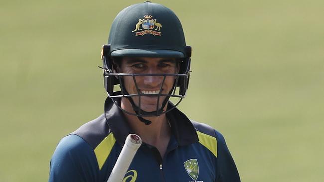 With bat or ball, Pat Cummins is showing the way for the Aussies.