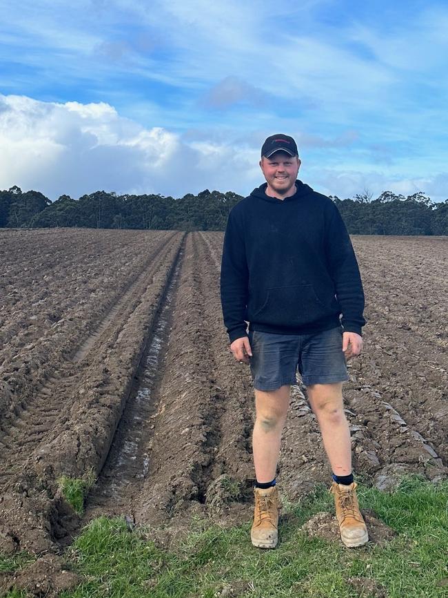 Scott Loughridge won the national ploughing champs in WA.