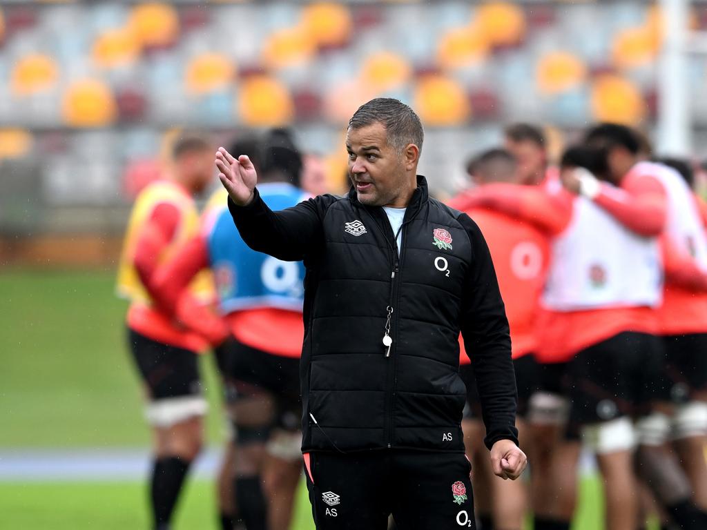 Anthony Seibold spent a period as the defensive coach for the England rugby team. Picture: Getty Images