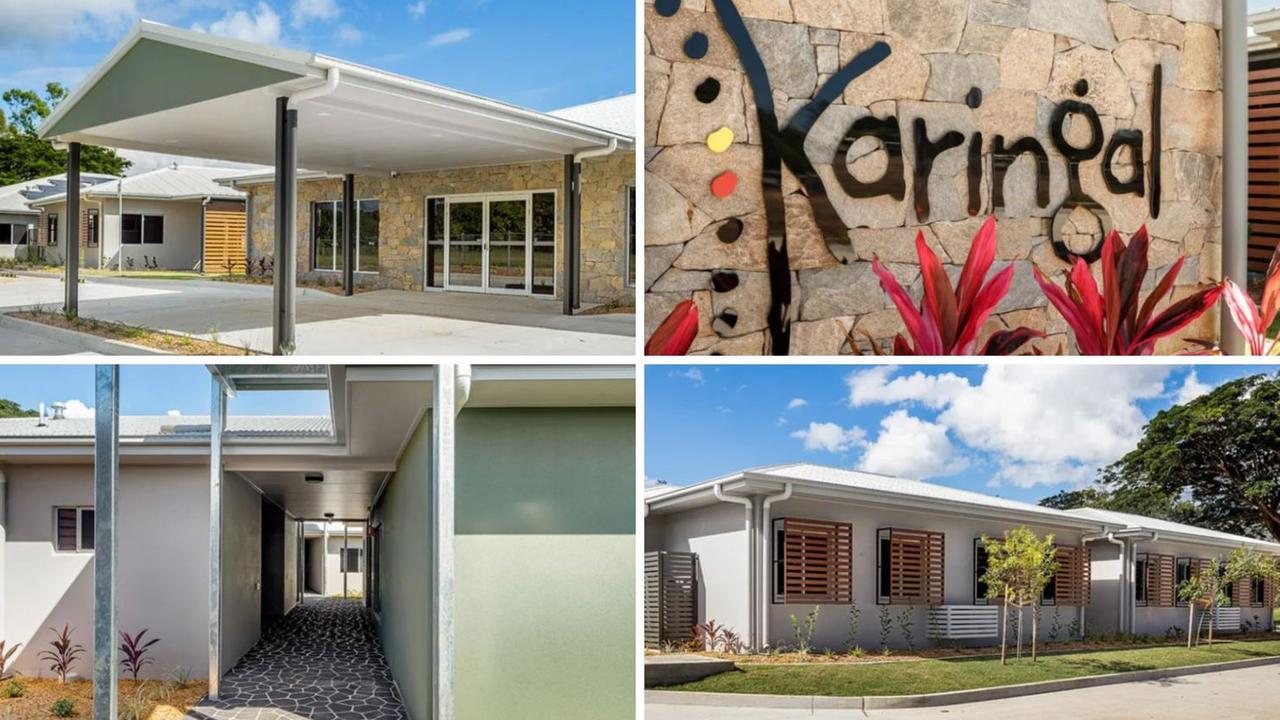 The $5.7m Karingal Patient Transition Accommodation on Riverway Drive has twelve single rooms and four family rooms for accommodation, and private consultant rooms for visiting health specialists and other agencies. Picture: Yumba-Meta