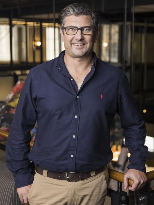 Employment Hero boss Ben Thompson. Picture: Anna Kucera
