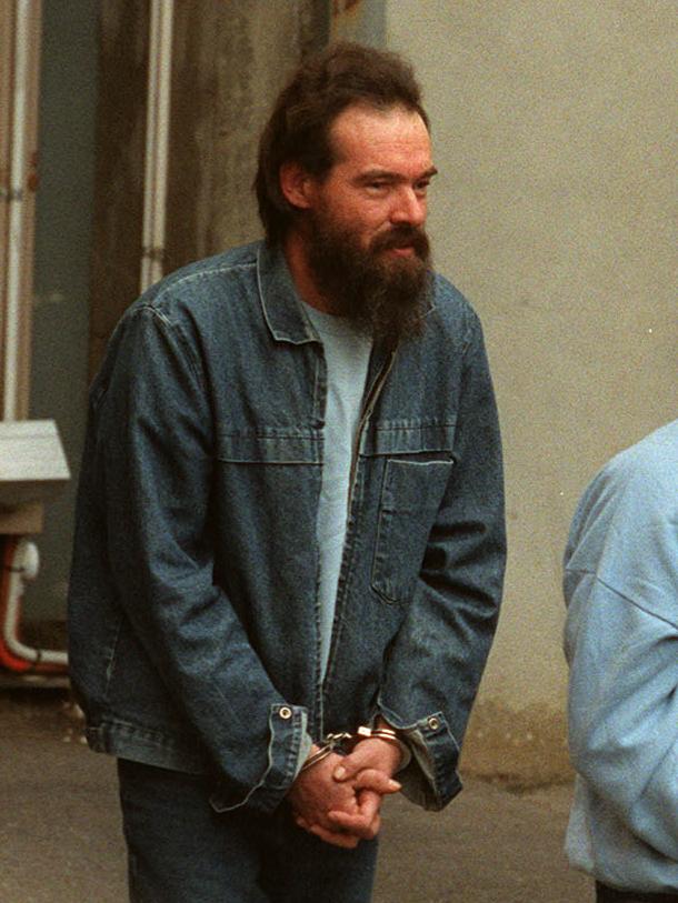 Snowtown murders accused June 30, 2000. Mark Ray Haydon with John Justin Bunting and Robert Joe Wagner.