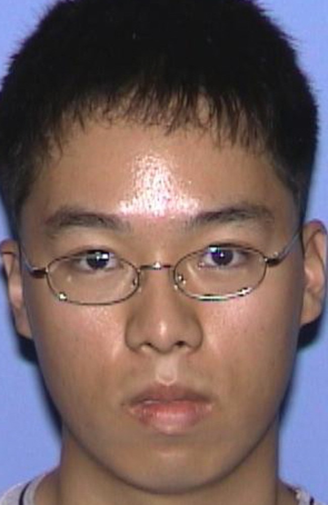 Seung-Hui Cho, the student gunman who went on a shooting rampage at Virginia Tech on April 16, 2007, that left 33 dead, including himself.