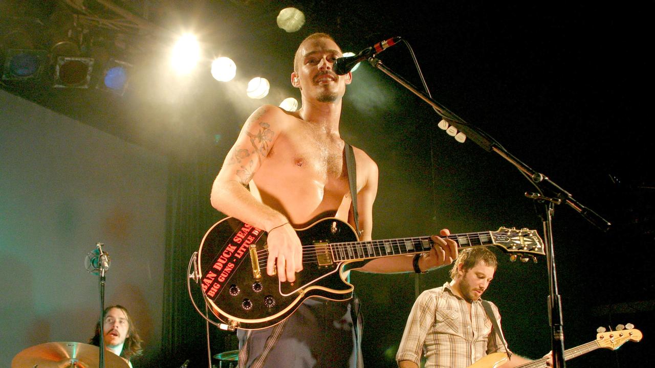 While they created rock magic when they played together, Silverchair fractured because they couldn’t talk together. Picture: Supplied