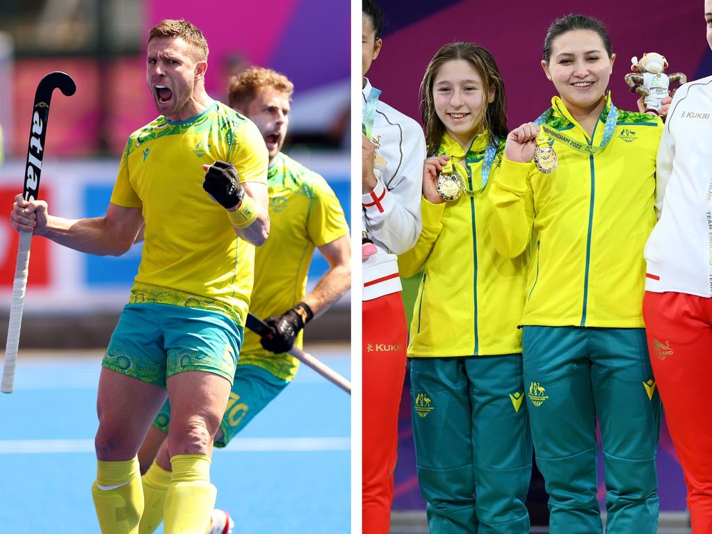 The Aussies won gold in the hockey while Melissa Wu was named flag bearer.