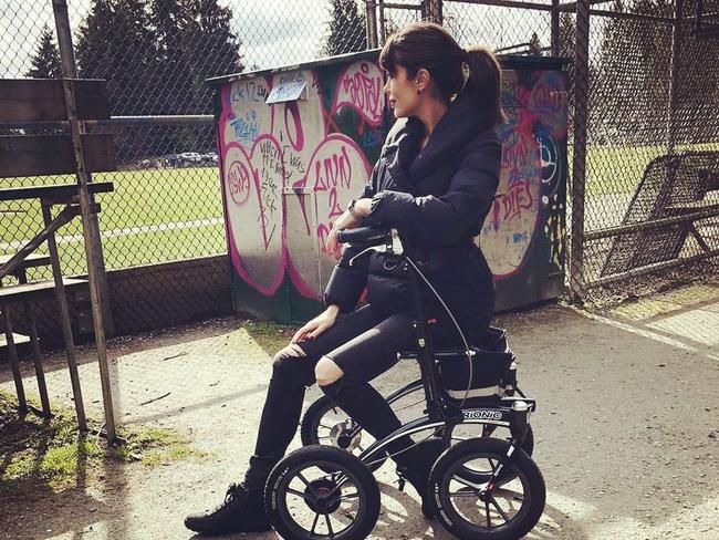 Ms Moss has frequently used social media to advocate for people with disabilities. Picture: Instagram.