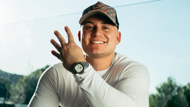 Aussie rapper Dylan "Dondrino" Thurnwald faced the Brisbane Supreme Court on drug charges.