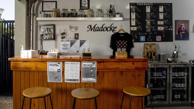 Jimmy Van Eetvelde and Annelies Nijskens of Madocke Brewery, have outgrown their Pacific Pines garage brewery and so are looking for a place in the northern Gold Coast so they can grow their craft Belgian-style beer. Picture: Jerad Williams