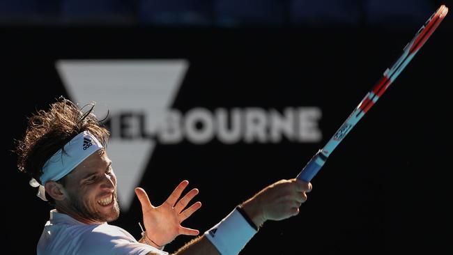 Austrian star Dominic Thiem has announced he won’t play in the 2022 Australian Open. Picture: AFP