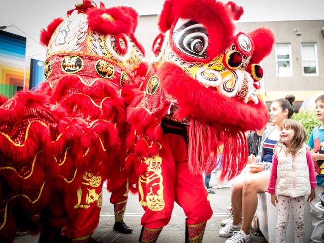 Lion dancers will help ring in the Lunar New Year in Point Cook.