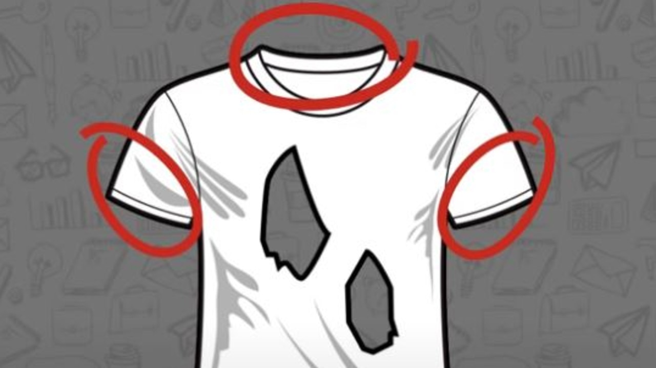 How many holes in this t-shirt? Most adults can't answer brain