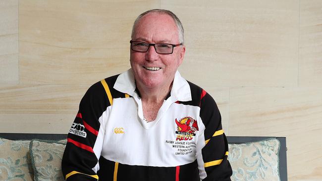 Former Western Reds chairman Laurie Puddy is leading the bid for Perth to get a team back in the NRL. Picture: Brett Costello