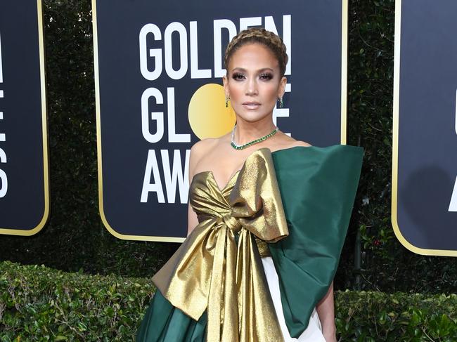 Jennifer Lopez attends the 77th Annual Golden Globe Awards at The Beverly Hilton Hotel. Picture: Getty Images