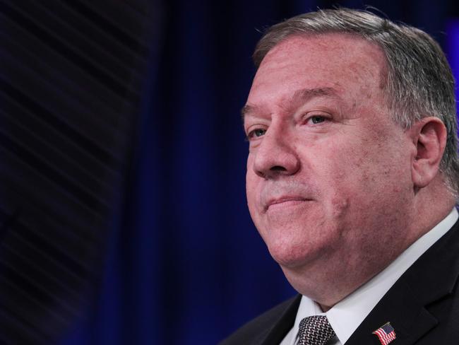 As US Secretary of State, Mike Pompeo established the Clean Network initiative. Picture: Tom Brenner/Pool/AFP