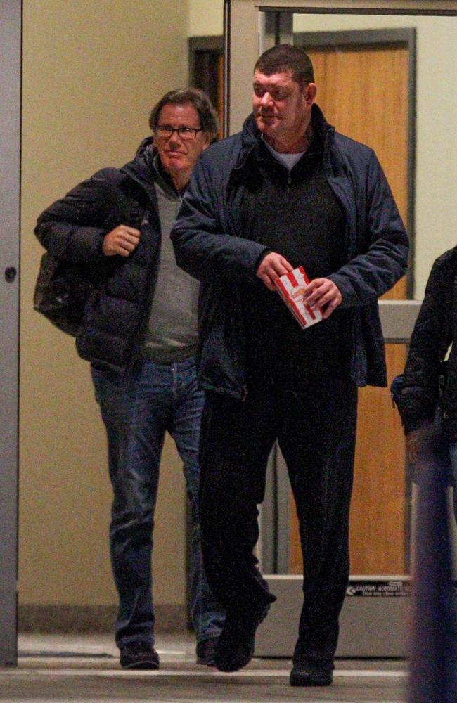 James Packer arriving at The Pavilion, outside Boston. Picture: Patriot Pics/BACKGRID