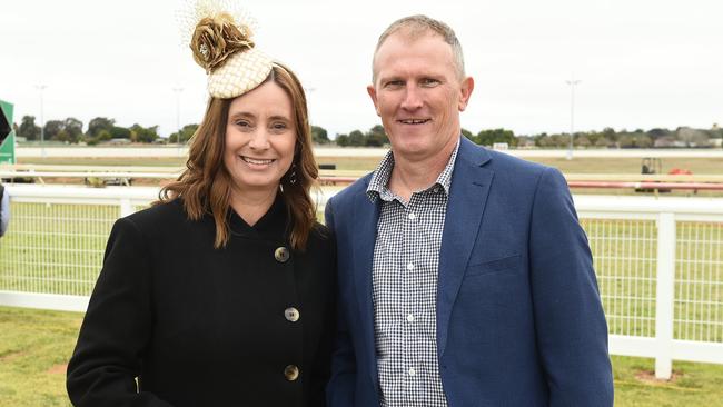 Swan Hill Cup 2024. Kellie and Nathan Keighran