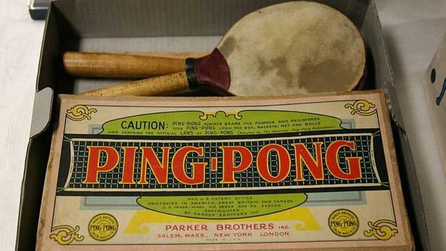 An early Ping Pong set.