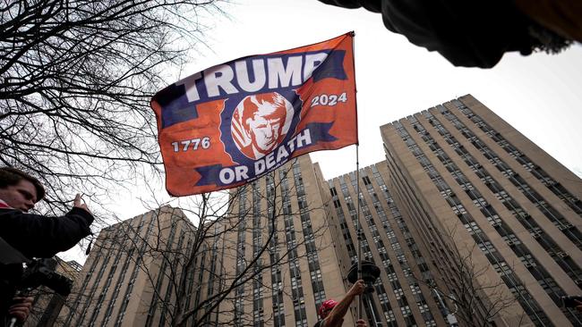 The Manhattan courthouse where Donald Trump was arrested. Picture: Drew Angerer/Getty Images via AFP