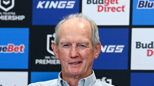 Coach Wayne Bennett. Picture: Bradley Kanaris/Getty