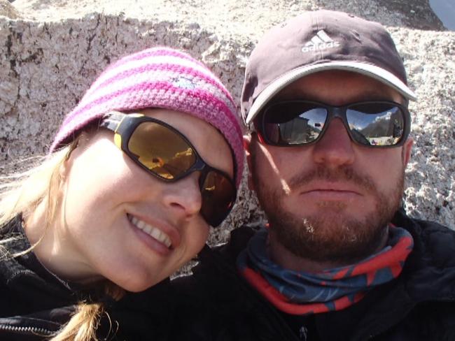 Everest wife ‘died in my arms’