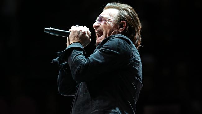 Maybe save your conversation for after Bono is done? Picture: Simone Joyner/Getty