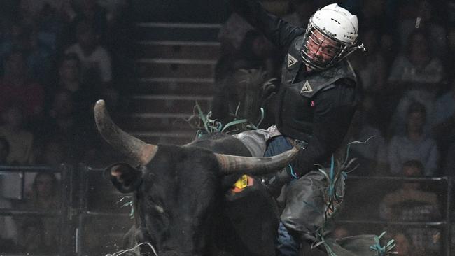 Young gun Qynn Anderson will look to cap off a stellar season at the Townsville Entertainment and Convention Centre after a fall at the last competition prevented him from competing at the Canadian Nationals. Picture: Matthew Elkerton