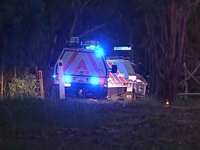 Two people have died and two others, including a child, are fighting for life after a crash in regional Victoria. Police are investigating the crash in Briagolong in Gippsland, 240 kilometres east of Melbourne, at 3.45pm Sunday May 4, 2025. Picture: Nine News