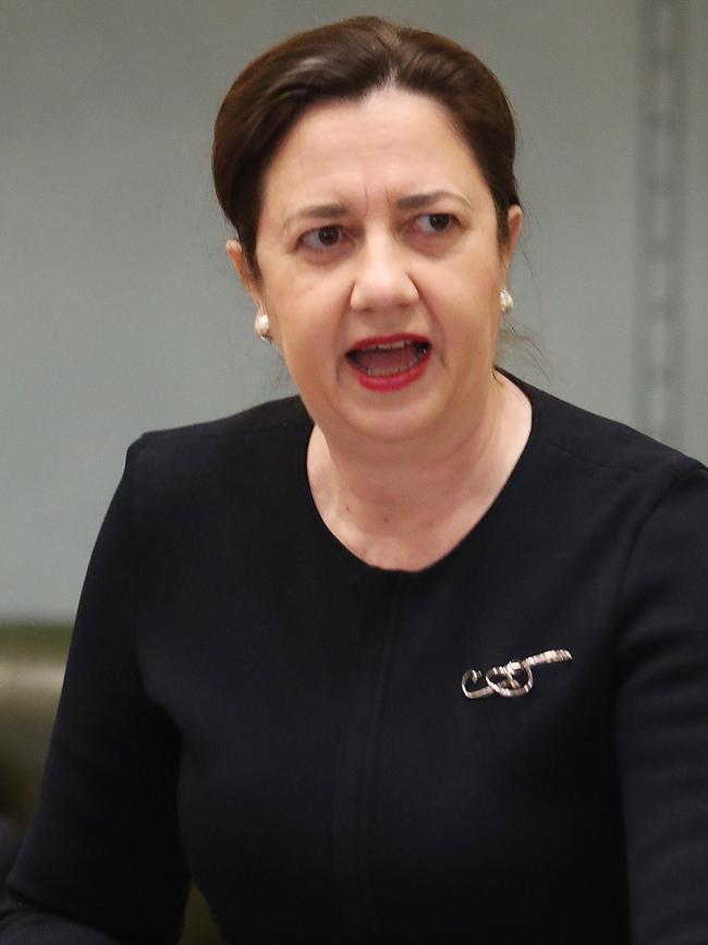 Queensland Premier Annastacia Palaszczuk. Picture: Annette Dew