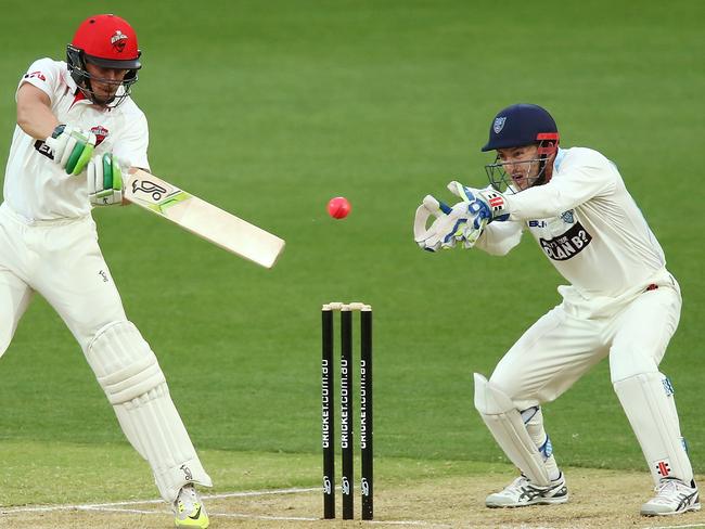 Ian Healy say Peter Nevill (right) should be the selectors’ choice for the Ashes series if Matthew Wade is dropped.