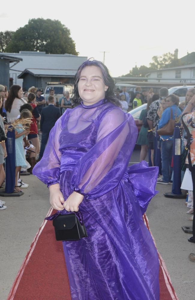 Warwick State High School graduate Lucinda at Warwick RSL on November 17, 2023. Photo: Jessica Klein