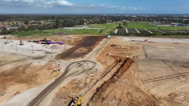 Aerial view of Hawthorn's Dingley site