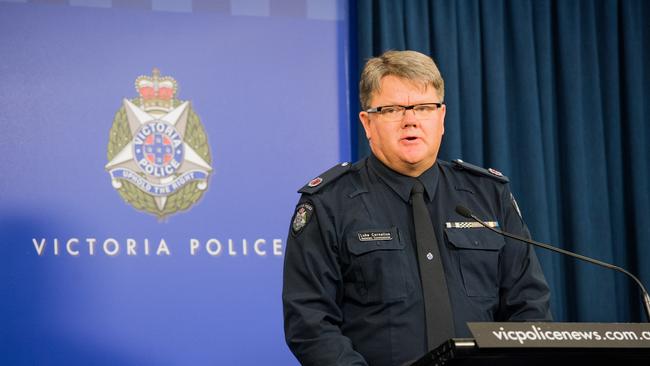 Assistant Commissioner Luke Cornelius is cracking down on sex offenders within Victoria Police.