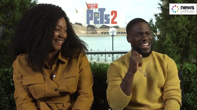 Tiffany Haddish and Kevin Hart on the secret lives of their pets