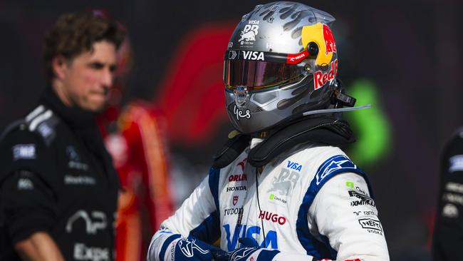 Daniel Ricciardo felt his was race was ruined. (Photo by Rudy Carezzevoli/Getty Images)