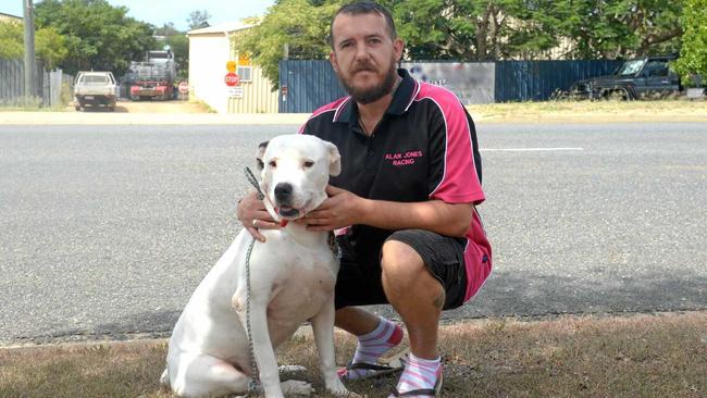 GOOD GIRL: Samara alerted Michael Jackson as thieves ransacked the recycling centre on his street. Picture: Jann Houley