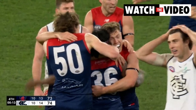 Kysaiah Pickett breaks Carlton hearts with goal in final 15 seconds