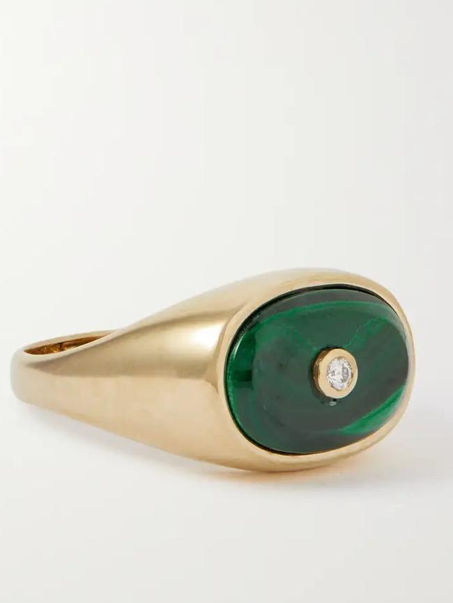 Pascale Monvoisin Orso signet ring, $1110 from Net-a-Porter.